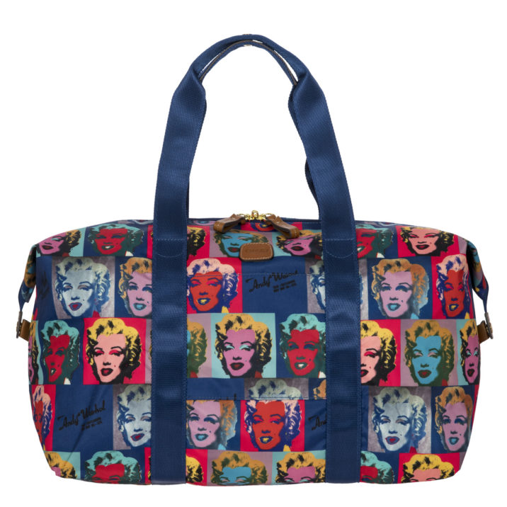 Andy Warhol x Bric's Limited Edition 22" Folding Duffel Bag