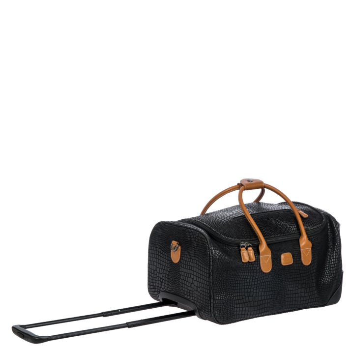 Bric's MySafari 21 inch rolling duffle black