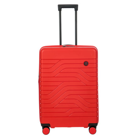 photo of Bric's 28" expandable spinner in bright red
